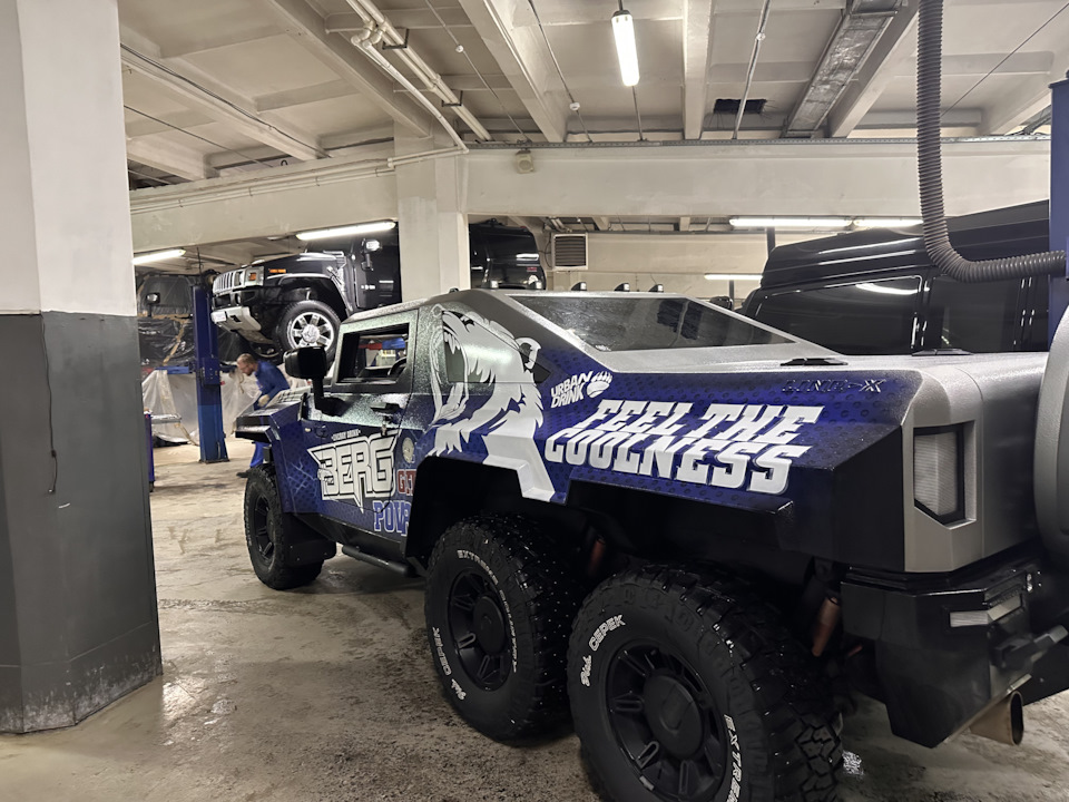 У доктора ) — Hummer H2, 6,2 л, 2008 года | визит на сервис | DRIVE2