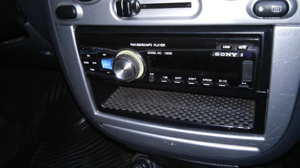 Замена магнитолы на новый Pioneer — Daewoo Sens, 1,3 л, 2007 года ...