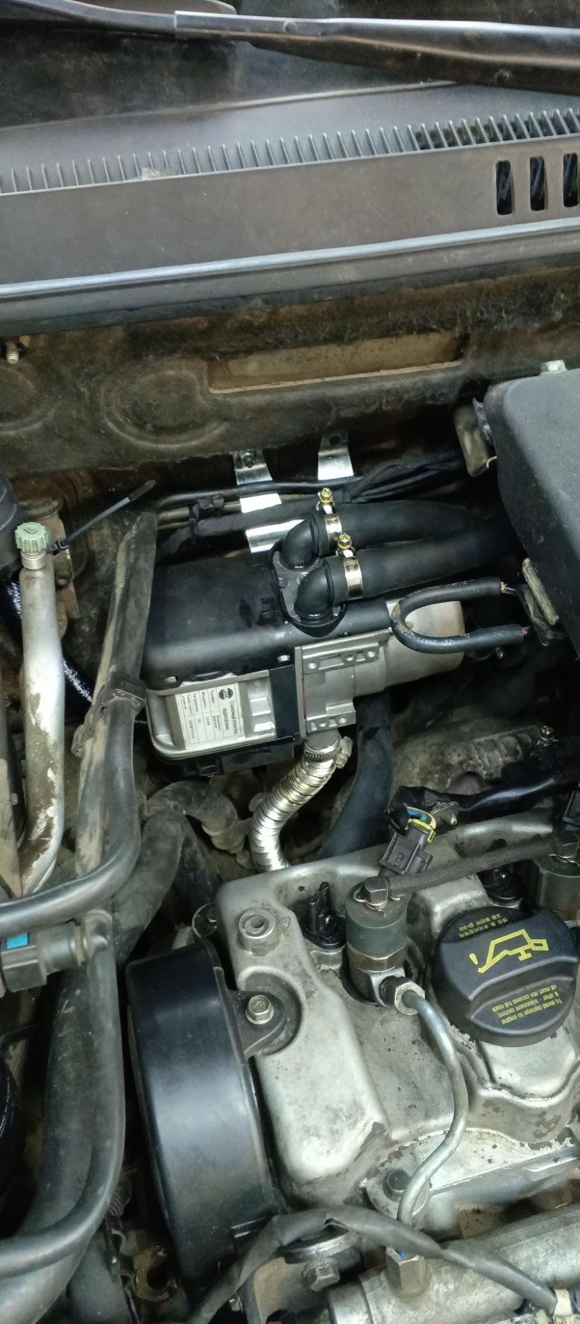 Поставил китайскую вебасту в D4EA Санта фе классик — Hyundai Santa Fe ...