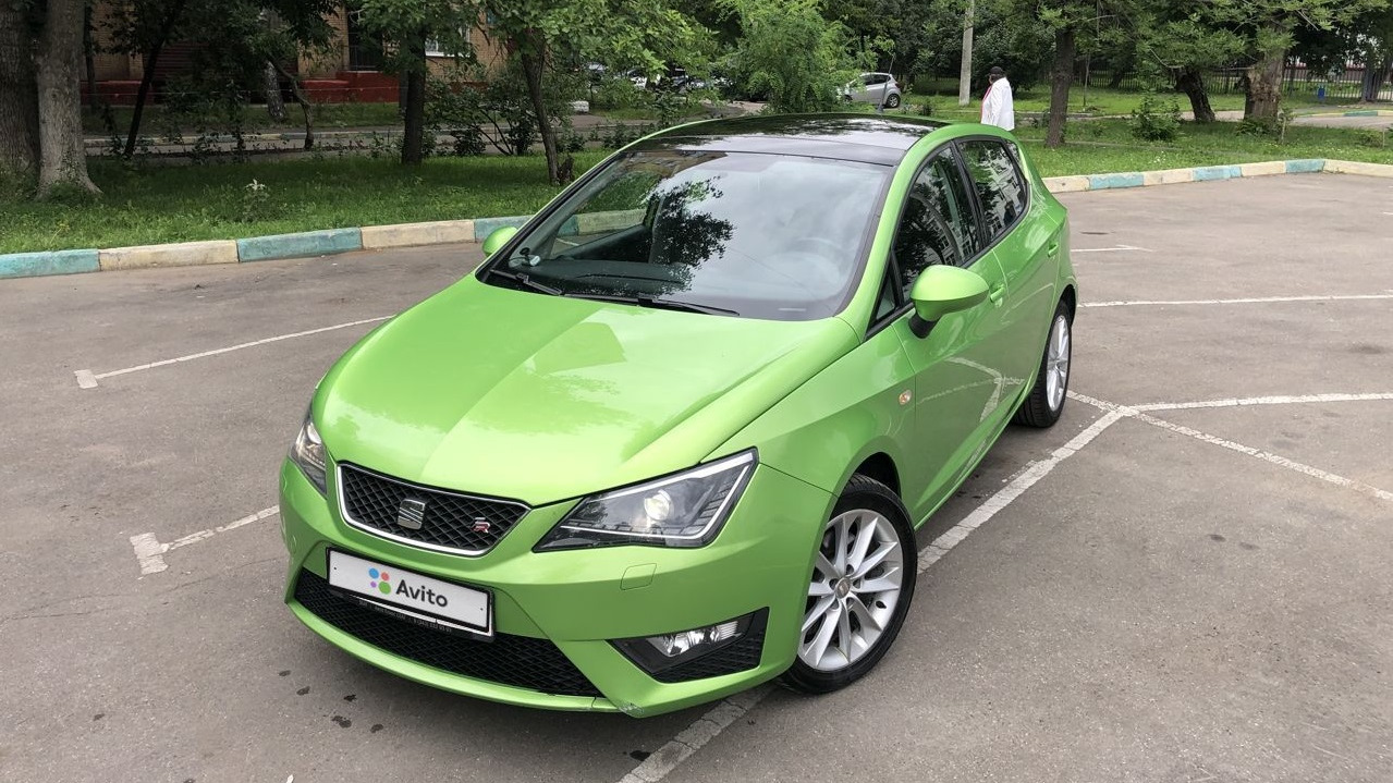 SEAT Ibiza FR Mk4 1.4 бензиновый 2014 | Зелёная лЯгушка-пУшка на DRIVE2