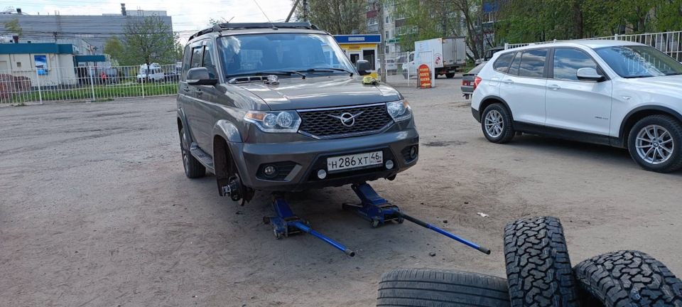 Шины летние Roadcruza RA 1100 245/60 R18 — УАЗ Patriot, 2,7 л, 2017 ...
