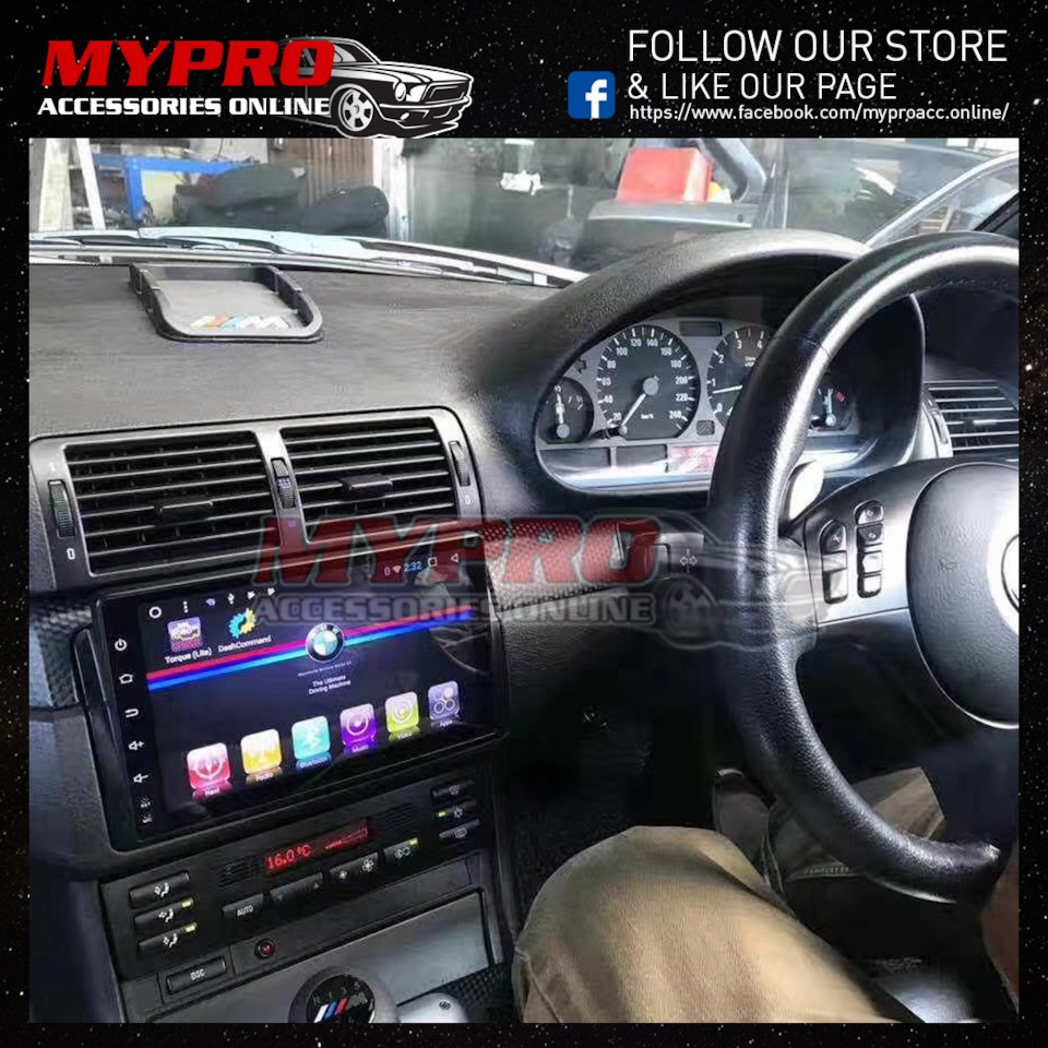 №64: Android магнитола Kapud 7" MTK8257 — BMW 3 series Compact (E46/5 ...