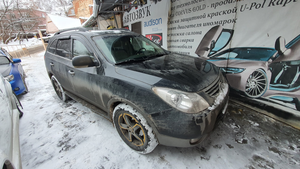 Hyunday IX55 — Замена магнитолы… — DRIVE2