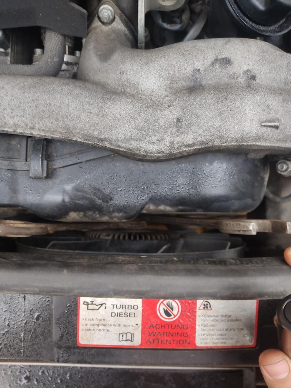 Помогите как открутить вискомуфту — Audi A6 (C5), 2,5 л, 2002 года ...