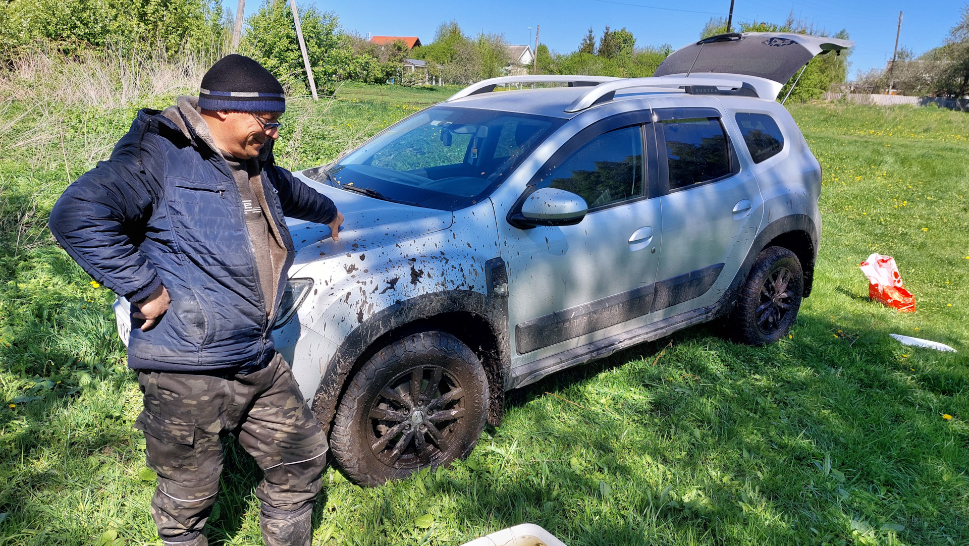 Установка увеличенной защиты матадор, и 2 замена наконечников ...