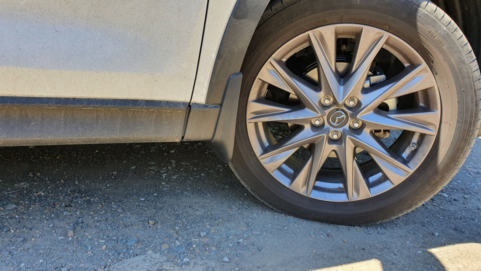 Ставим брызговики на СХ-5 — Mazda CX-5 (2G), 2,5 л, 2019 года ...