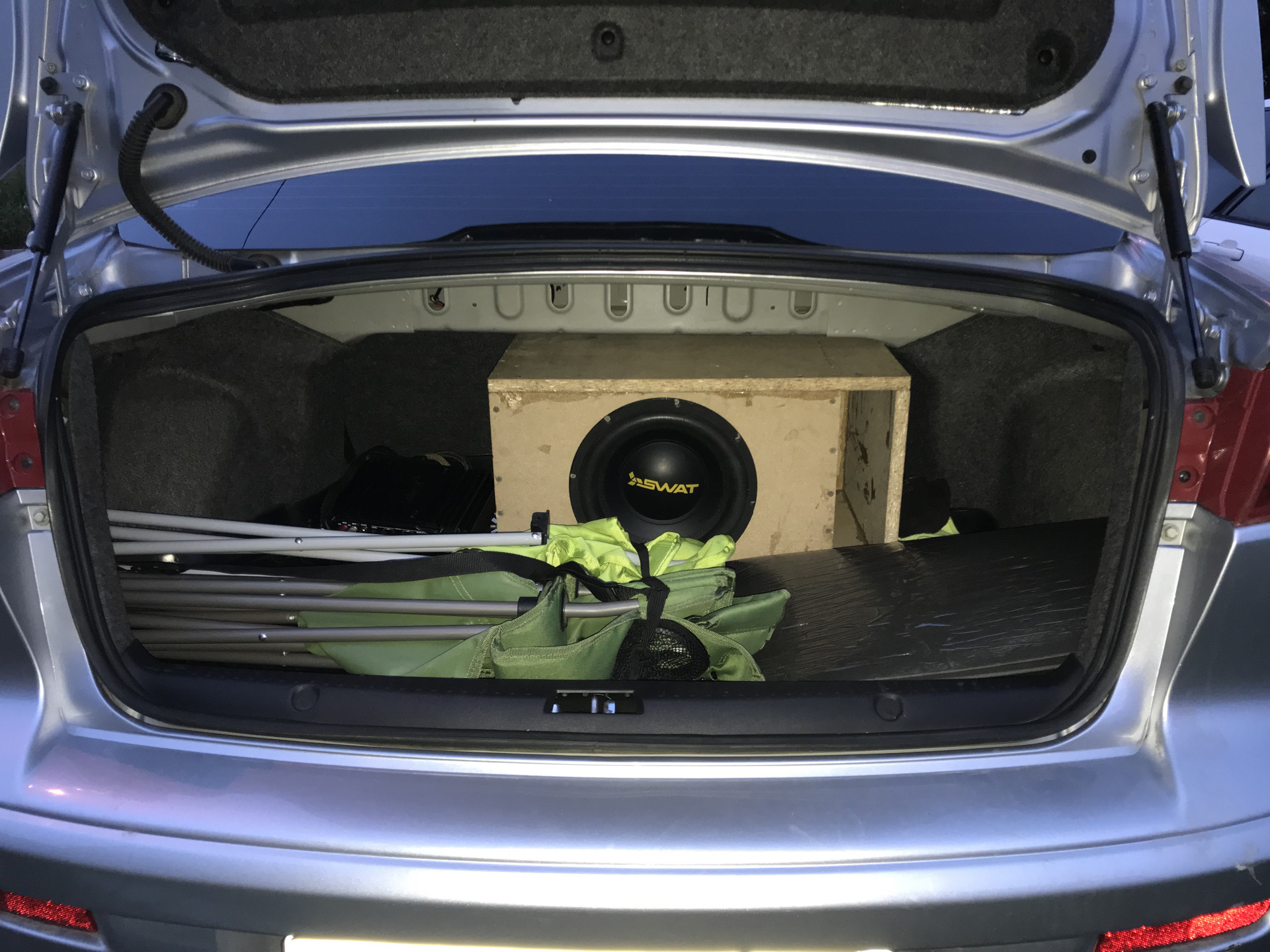Урал+сват — Mitsubishi Lancer X, 2 л, 2008 года | автозвук | DRIVE2