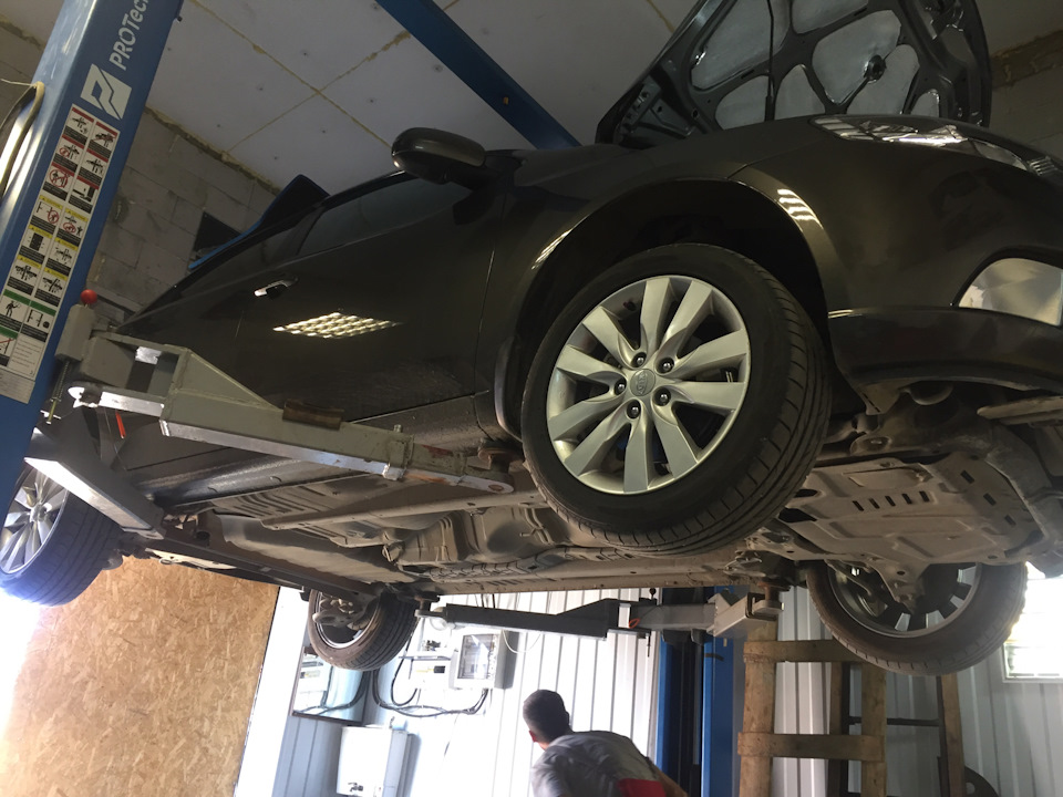 Плановое ТО — замена салонного фильтра, гофры и топливного фильтра ...