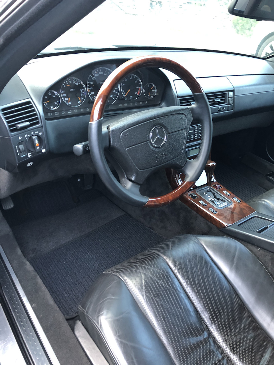 Выбор руля — Mercedes-Benz SL-Class (R129), 5 л, 1992 года | стайлинг |  DRIVE2