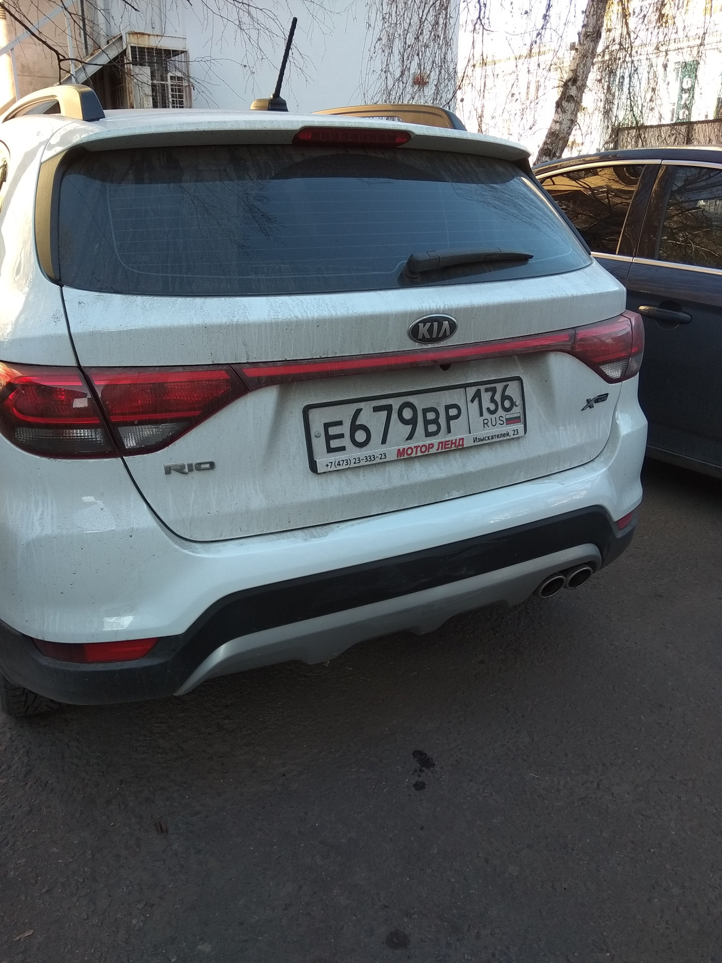 Опять счастье в дом, сука… — KIA Rio X-Line, 1,6 л, 2019 года | ДТП | DRIVE2