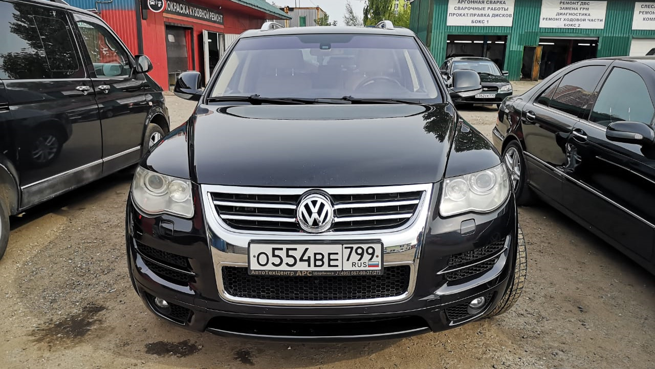 Volkswagen Touareg (1G) 3.0 дизельный 2008 | INDIVIDUAL R-LINE на DRIVE2