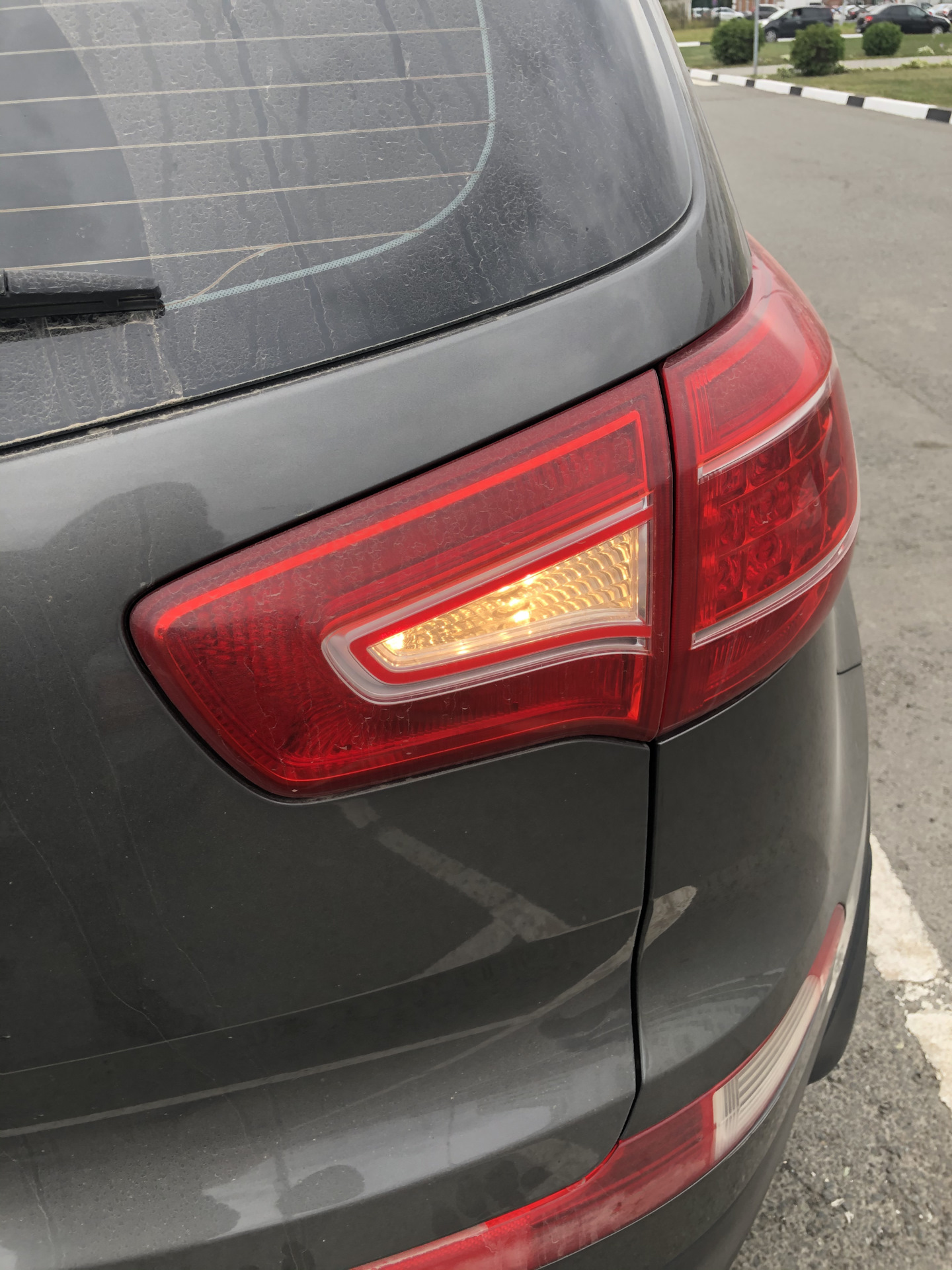 Лампы заднего хода или да будет свет — KIA Sportage (3G), 2 л, 2011 ...