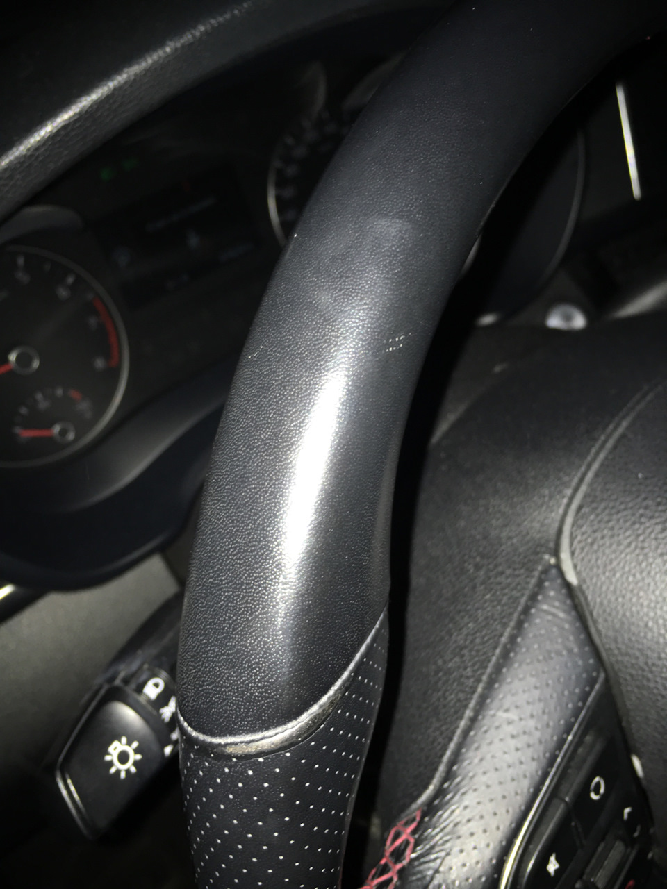 Замена обшивки руля — KIA Optima (4G), 2,4 л, 2016 года | визит на ...