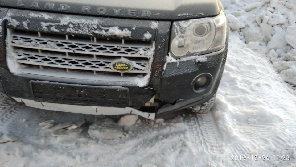 Ремонт бампера. — Land Rover Freelander 2 (L359), 3,2 л, 2007 года ...