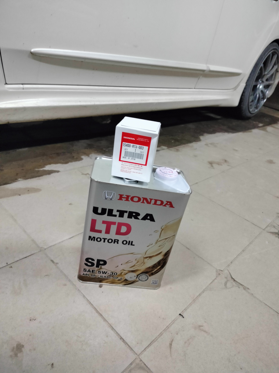 7. — Honda Accord (8G). Запчасти на фото: 15400RTA003