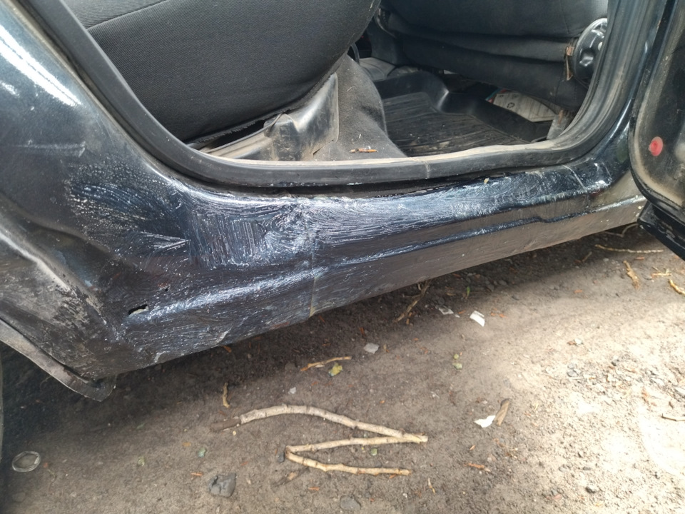 Пушсало на пороги. — Lada 21124, 1,6 л, 2007 года | своими руками | DRIVE2