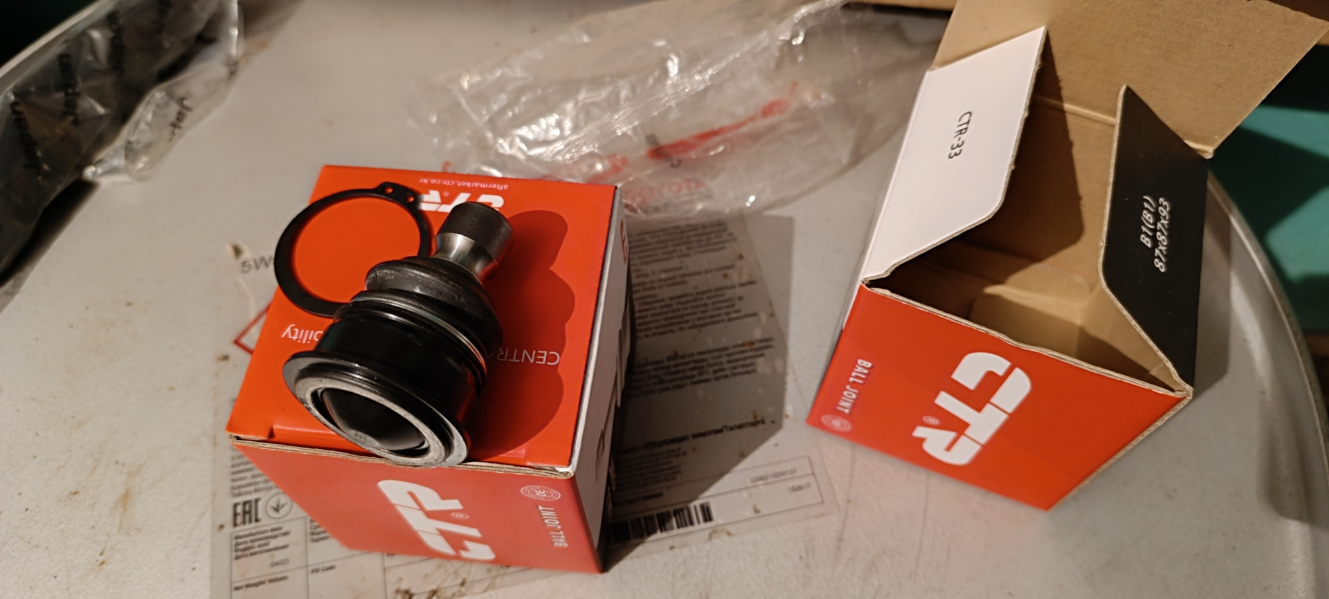 🛠Замена шаровой опоры🔩 (без снятия рычага) и новые💡лампы в дальний ...