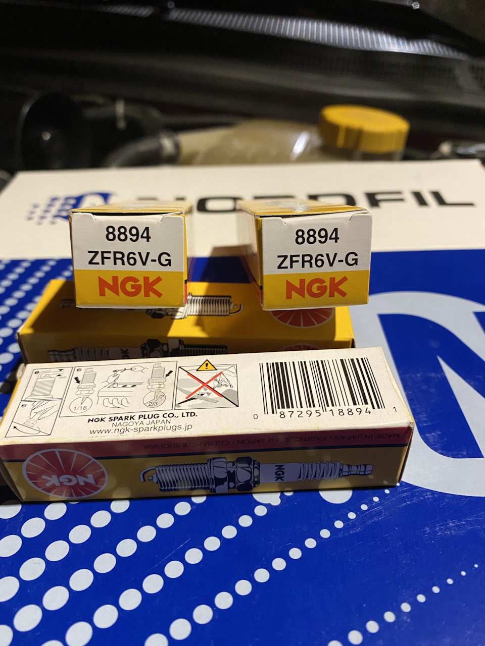 ZFR6VG Свеча зажигания 8894 NGK | Запчасти на DRIVE2