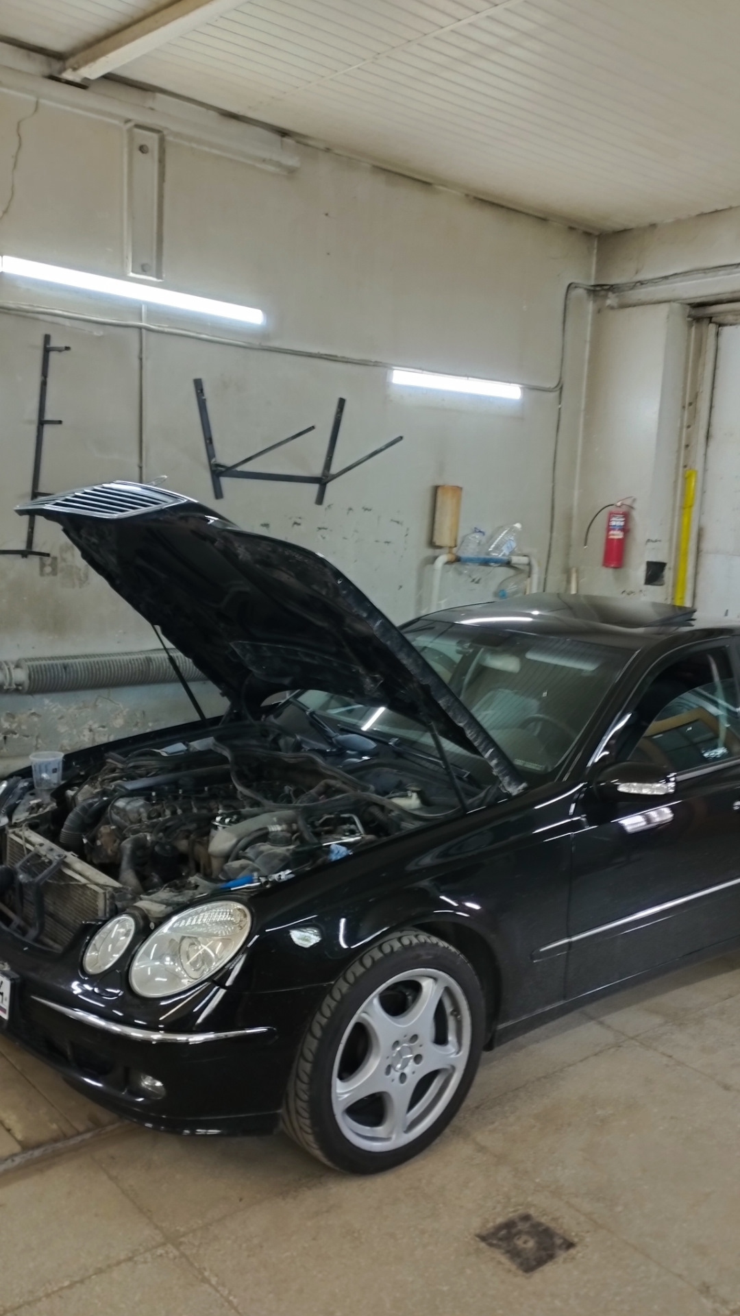 Ремонт компрессора кондиционера — Mercedes-Benz E-class (W211), 3,2 л ...