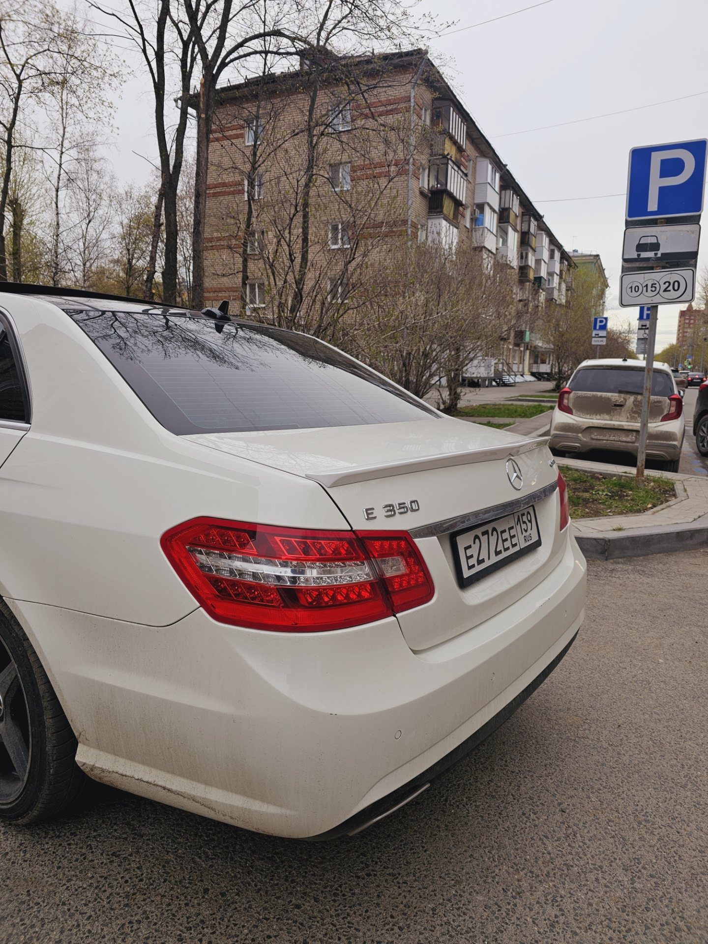 Спойлер на w212 — Mercedes-Benz E-class (W212), 3,5 л, 2010 года ...