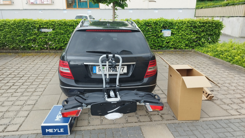 Крепление для великов — Mercedes-Benz C-Class Estate (S204), 2,2 л ...