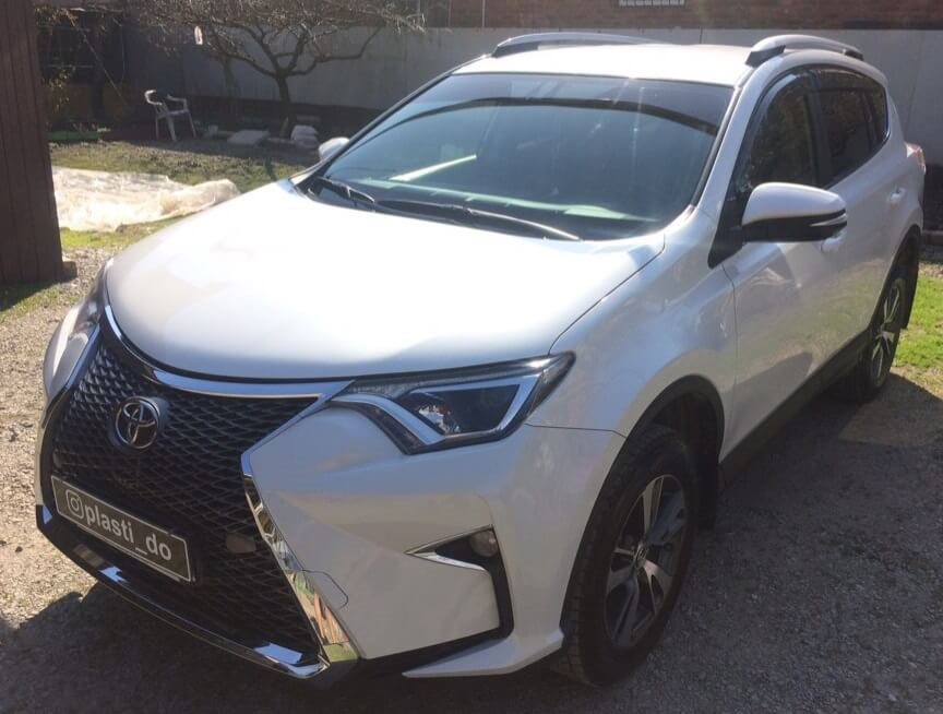 TOYOTA RAV4 — ремонт кузова после ДТП & полировка кузова / Краснодар ...