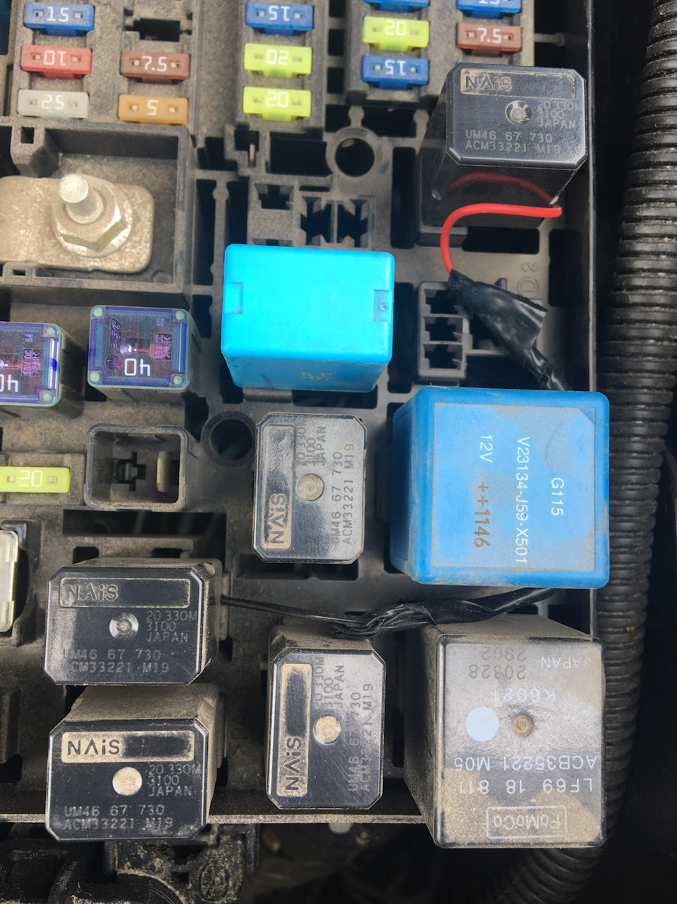 Предохранитель на свет мазда 3 бк LF6918811 Реле MAZDA Запчасти на DRIVE2