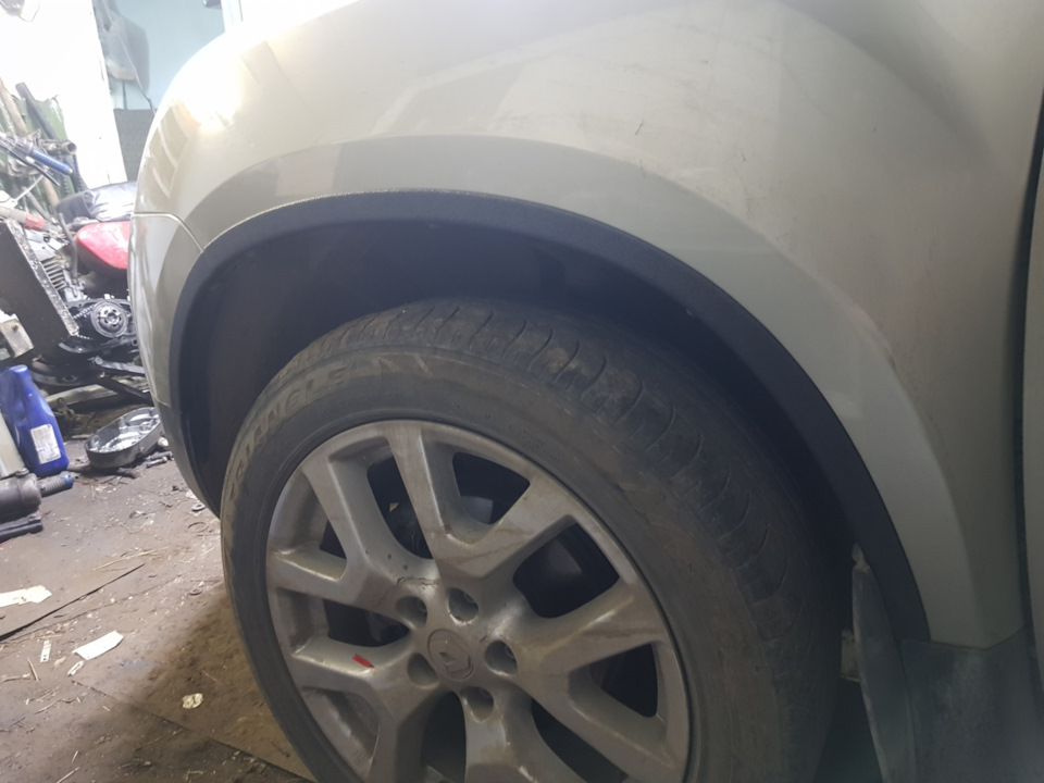 Узкие накладки на арки дастера (как у террано) и теплые ноги! — Renault ...