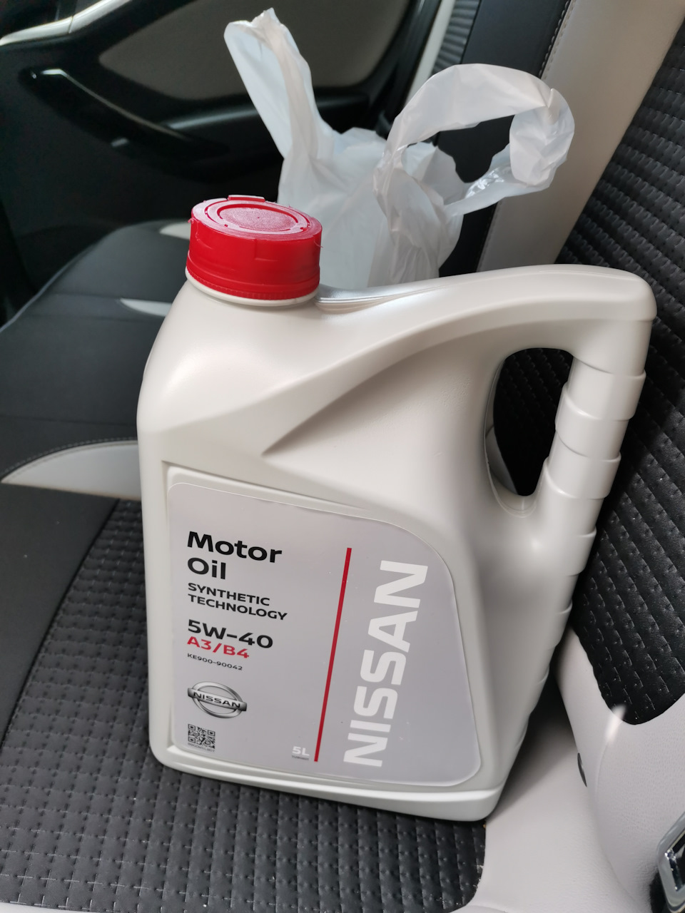 KE90090042 Nissan motor oil 5W-40 (5л.) NISSAN INFINITI | Запчасти на ...