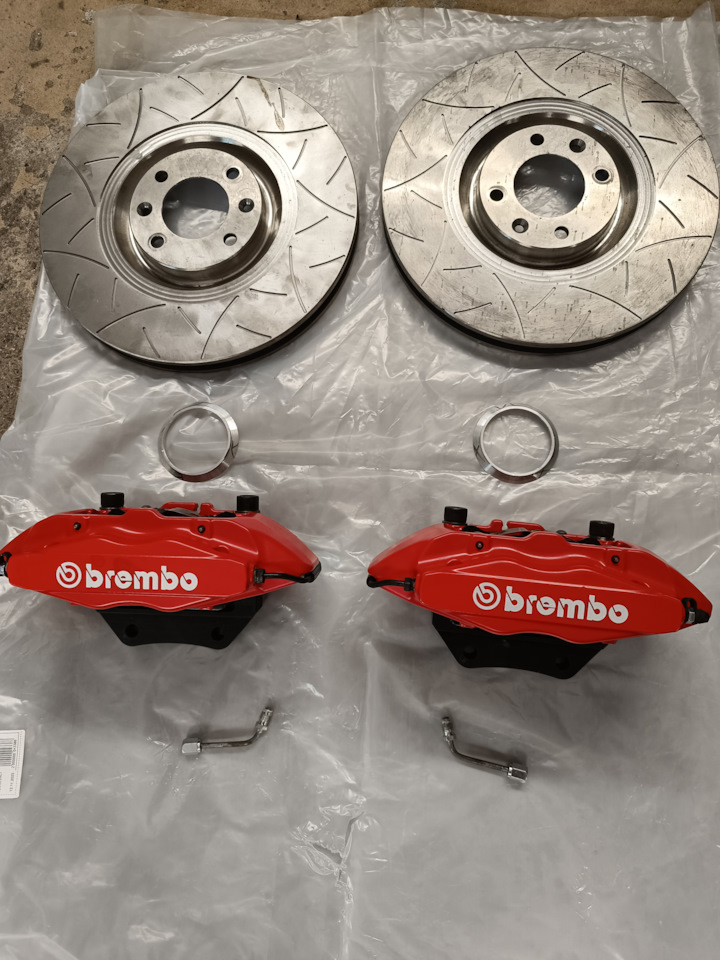 Комплект тормозов на Citroen C4 (1G), Citroen C4 (2G), Peugeot 207 RC ...