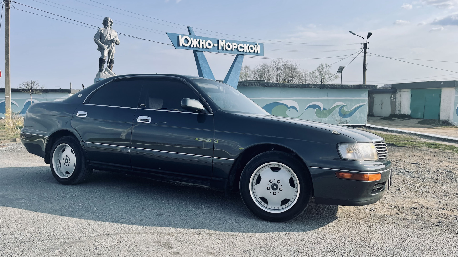 Toyota Crown (S140) 2.5 бензиновый 1993 | Зелёный «Бегемот» на DRIVE2