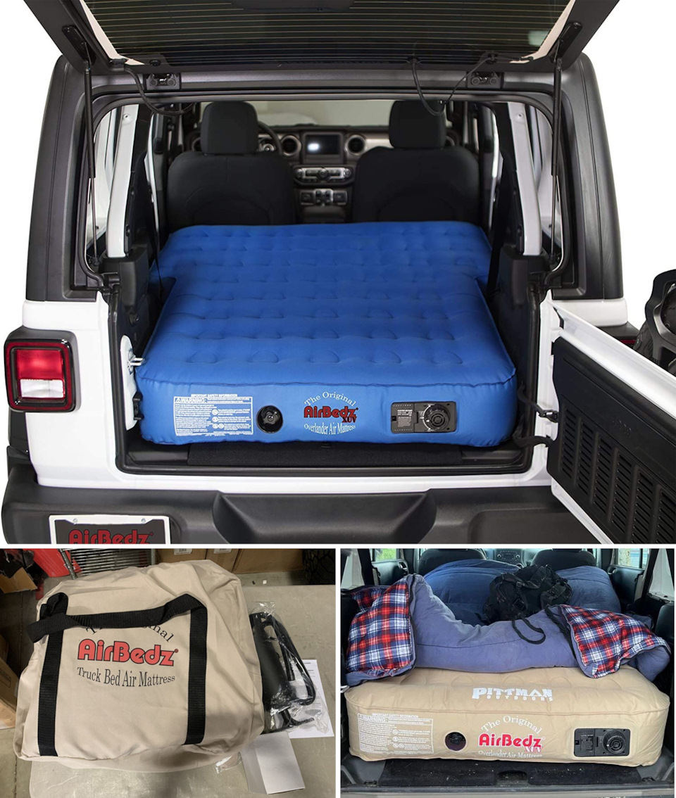 Здоровый сон в Wrangler — матрас AirBedz — Jeep Wrangler (JK), 2,8 л, 2013  года | аксессуары | DRIVE2