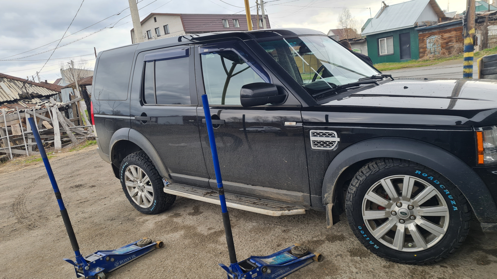 Еду с шиномонтажки и тут тыщ-быщ-хруст-скрежет… — Land Rover Discovery IV,  3 л, 2012 года | поломка | DRIVE2