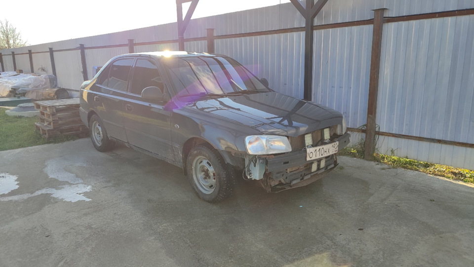 Фото в бортжурнале Hyundai Accent (2G)