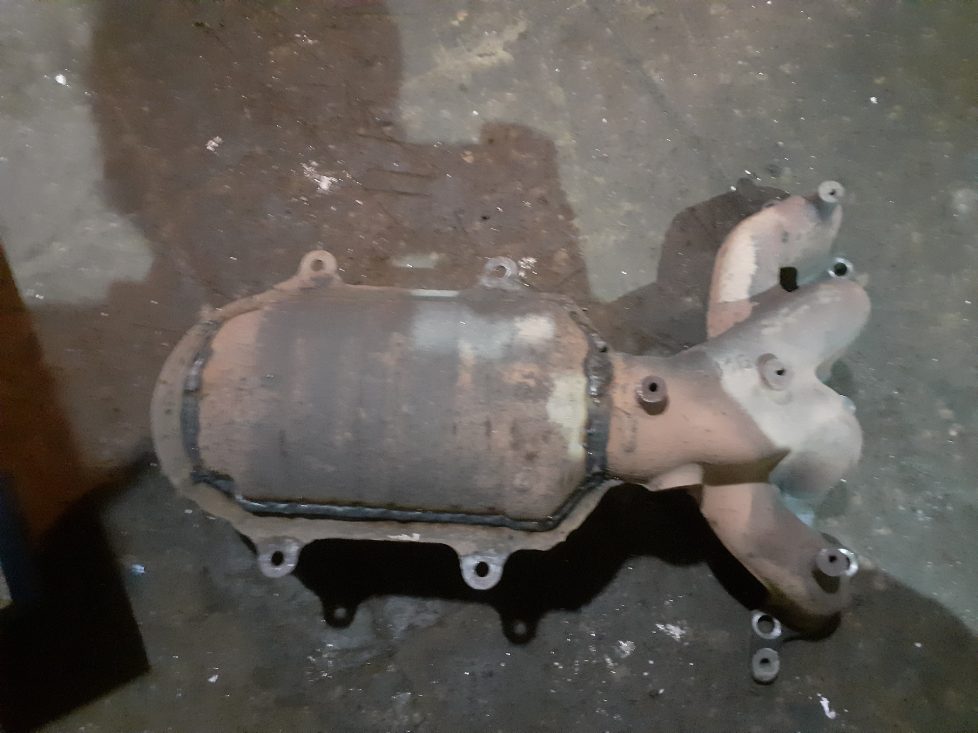 Катализатор — KIA Rio 5-door (1G), 1,5 л, 2003 года | визит на сервис ...