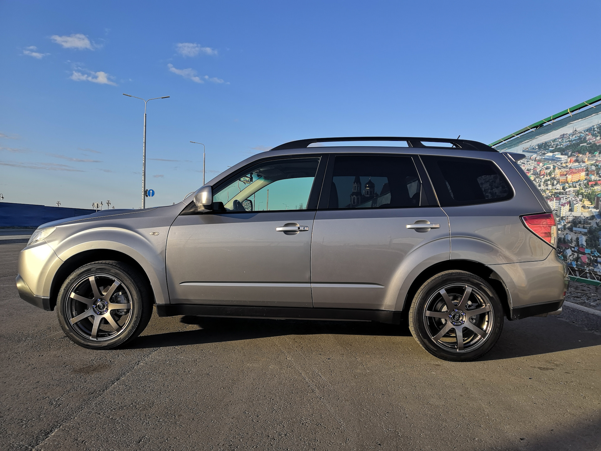 Летний комплект колёс — Subaru Forester (SH), 2,5 л, 2008 года | колёсные  диски | DRIVE2