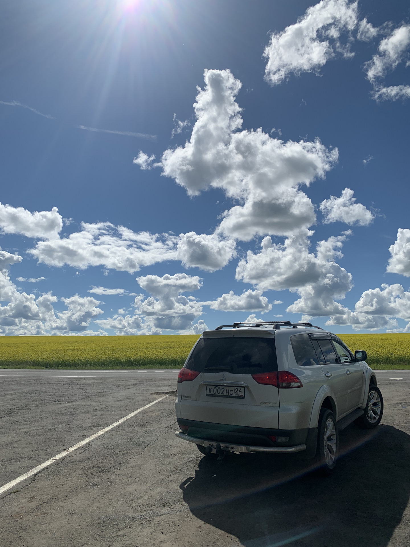 Поездка в Братск — Mitsubishi Pajero Sport (2G), 2,5 л, 2014 года ...