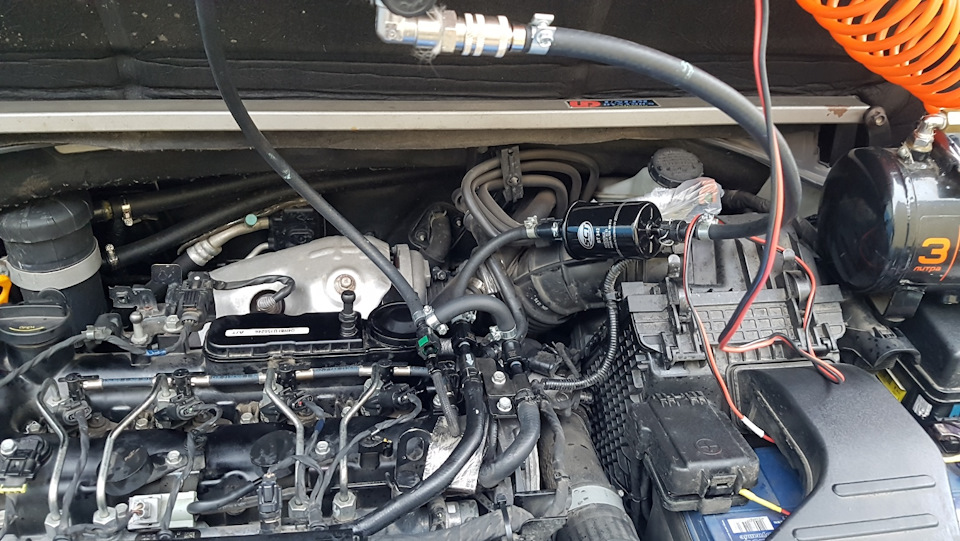 Промывка дизельной системы с охладителем обратки (это продолжение ...