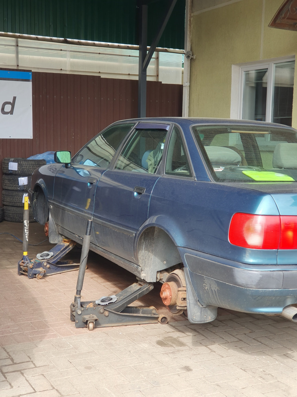 Переобуваемся! — Audi 80 (B4), 2 л, 1993 года | визит на сервис | DRIVE2