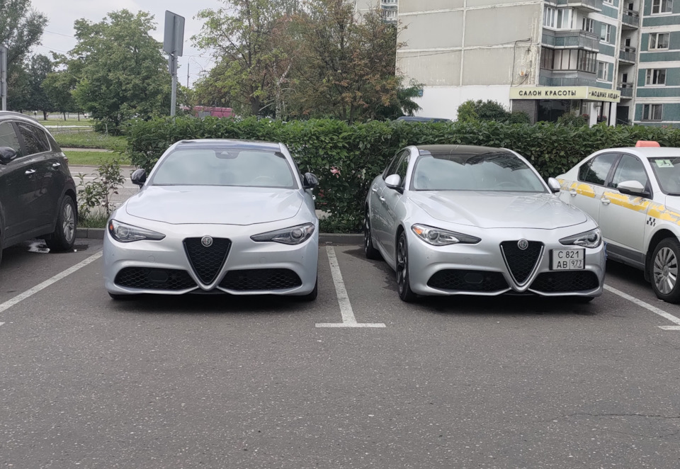 Год — Alfa Romeo Giulia (952), 2 л, 2021 года | наблюдение | DRIVE2