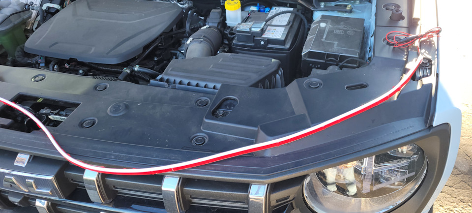 Светодиодная лента Haval H3 под капот — Haval H3, 1,5 л, 2024 года ...