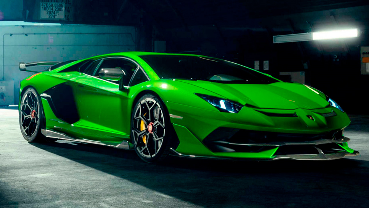 Lamborghini Aventador SVJ Р·РµР»РµРЅС‹Р№