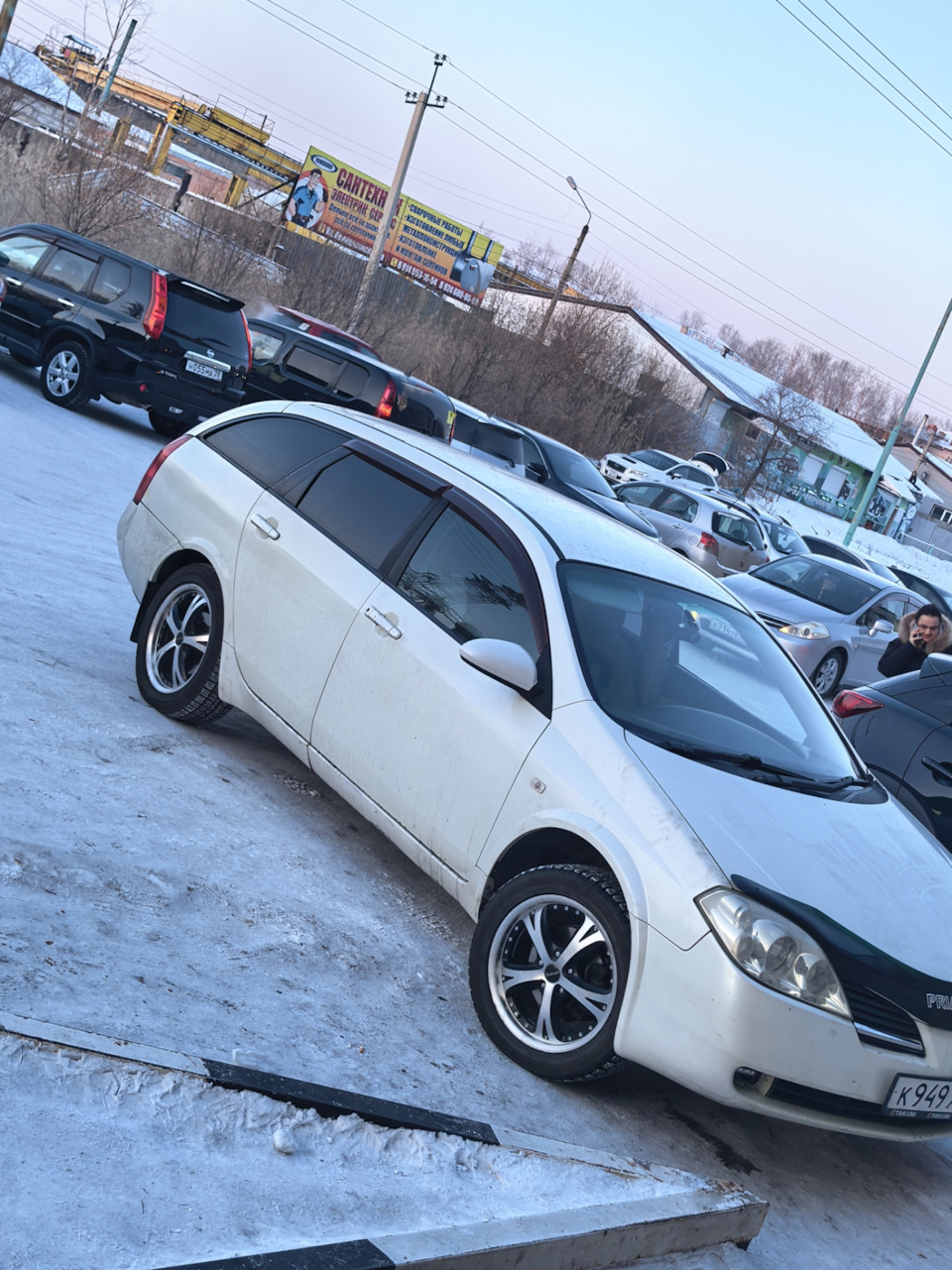 Фото в бортжурнале Nissan Primera Wagon (P12)