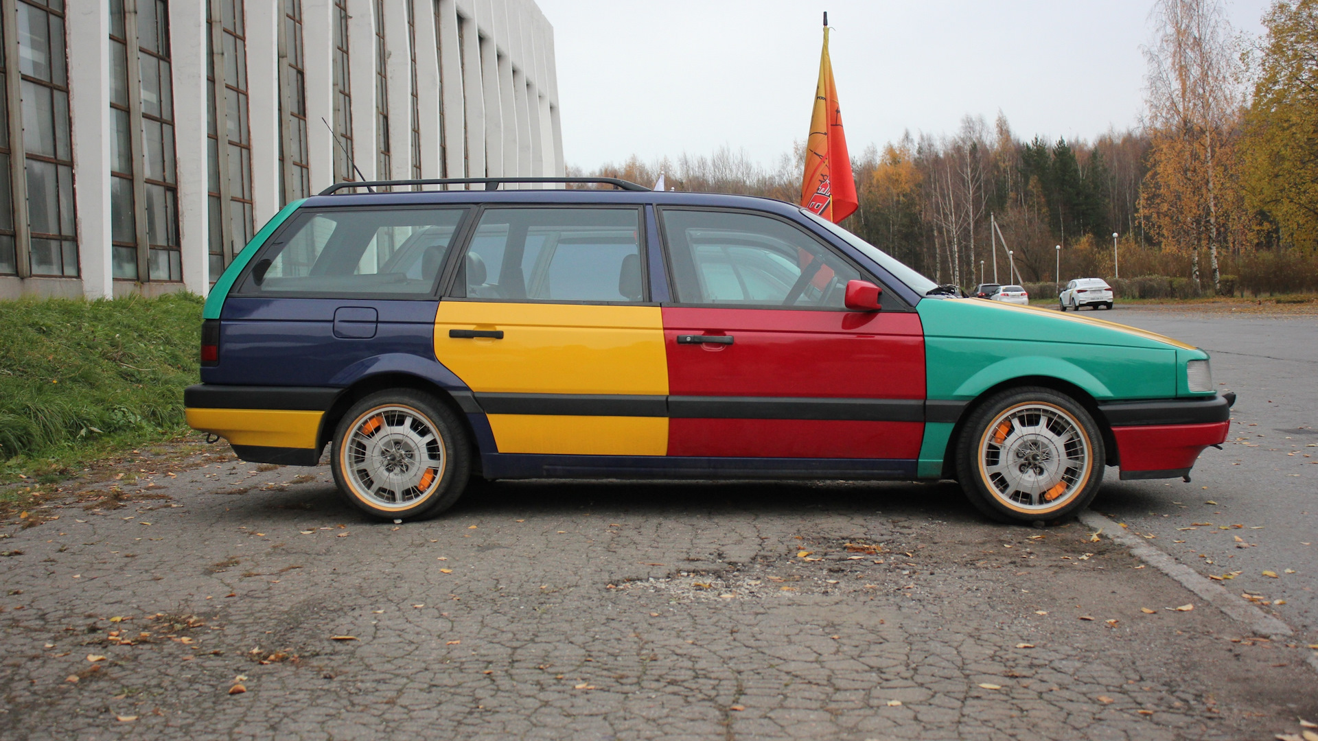 passat b3 универсал harlekin