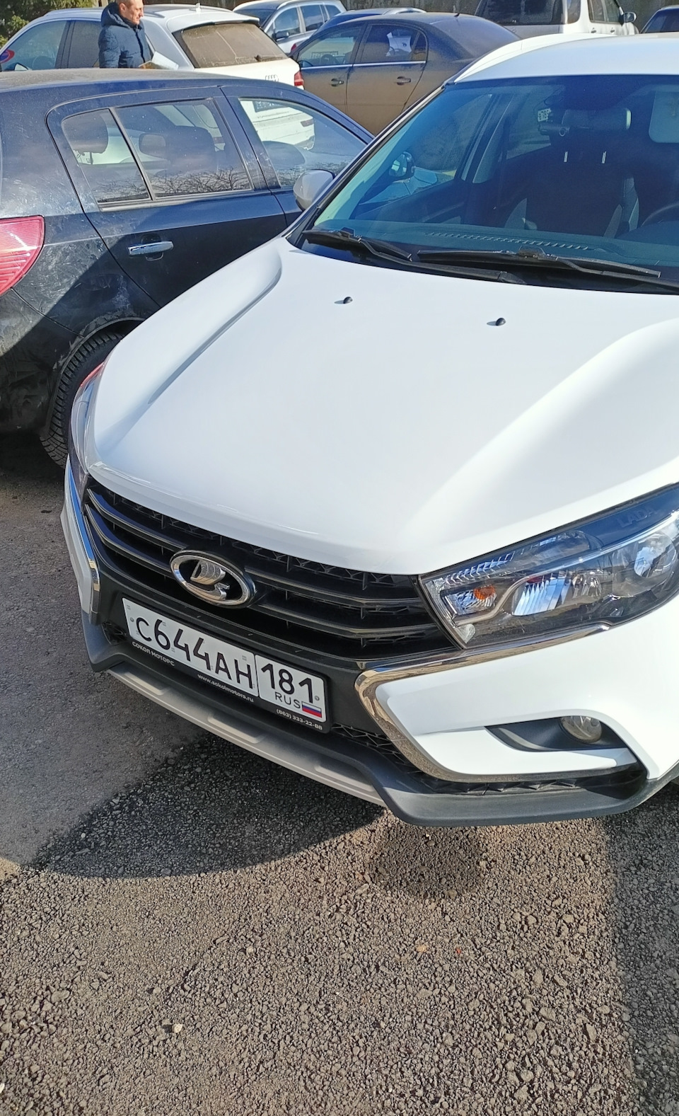 Новые номера и СТС. — Lada Vesta SW Cross, 1,6 л, 2021 года | просто так |  DRIVE2