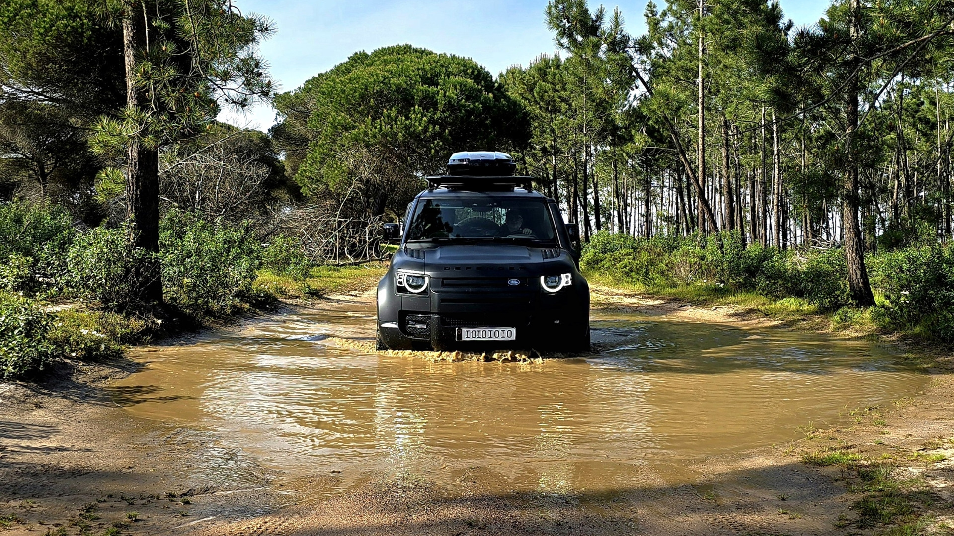 Горки на побережье Атлантика. — Land Rover Defender (L663), 3 л, 2023 года  | путешествие | DRIVE2