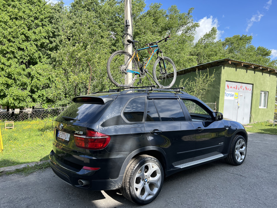 Крепления для байка — BMW X5 (E70), 3 л, 2012 года | стайлинг | DRIVE2