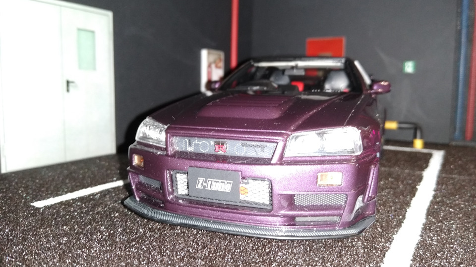 1 18 Nissan Skyline Gt R Nismo Z Tune R34 Midnight Purple Soobshestvo Masshtabnye Modeli Na Drive2