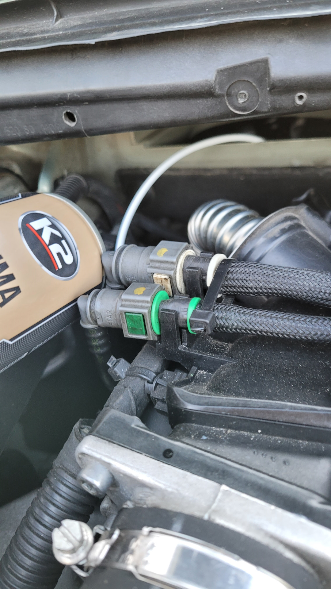 Дезинфекция кондиционера. Замена салонного фильтра. — Peugeot 307 SW, 1 ...