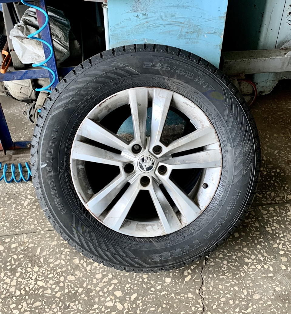 235/65 R17 — подходят на Кодиак — Skoda Kodiaq, 2 л, 2017 года | шины |  DRIVE2